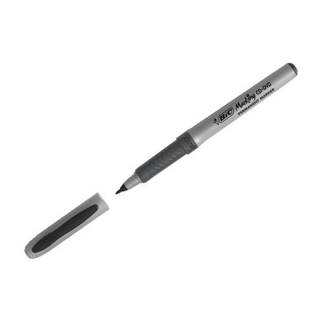 Pisak do tkanin Bic Marking Textile 0.9mm, Czarny - 2